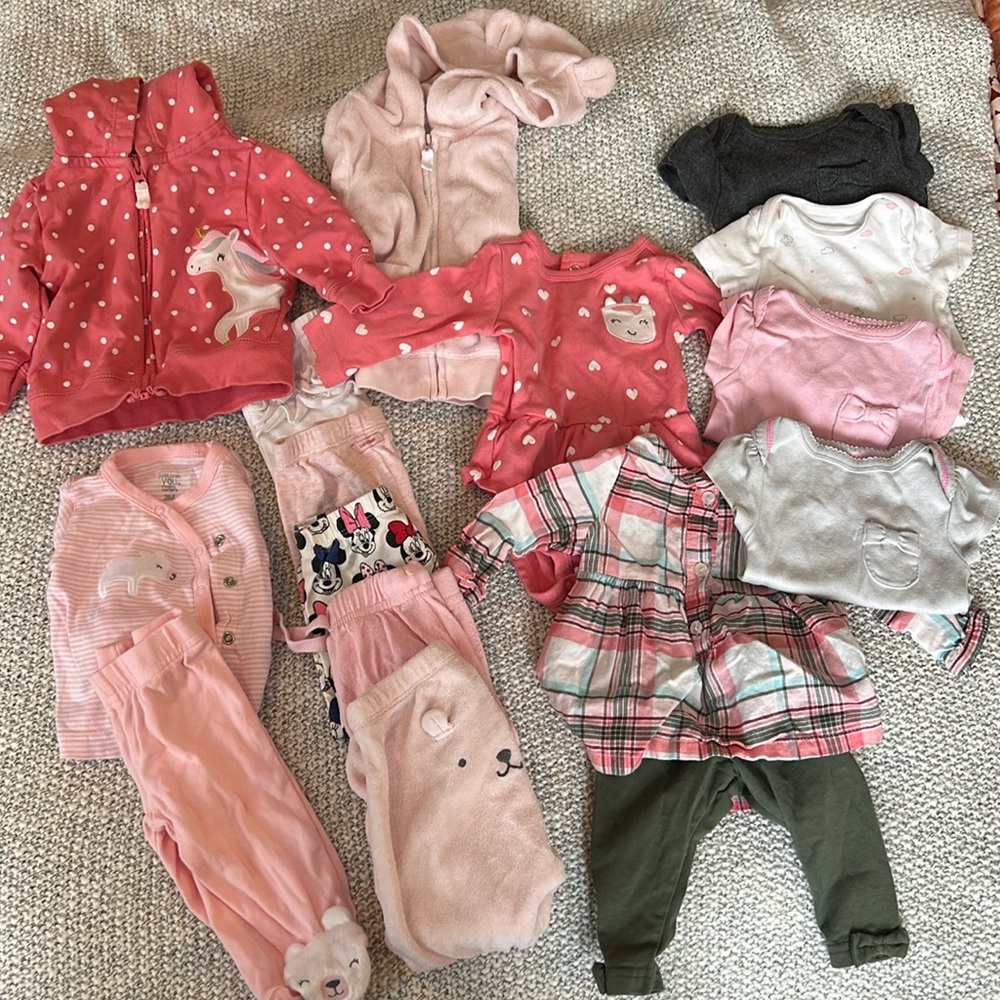 0-3 month clothes lot